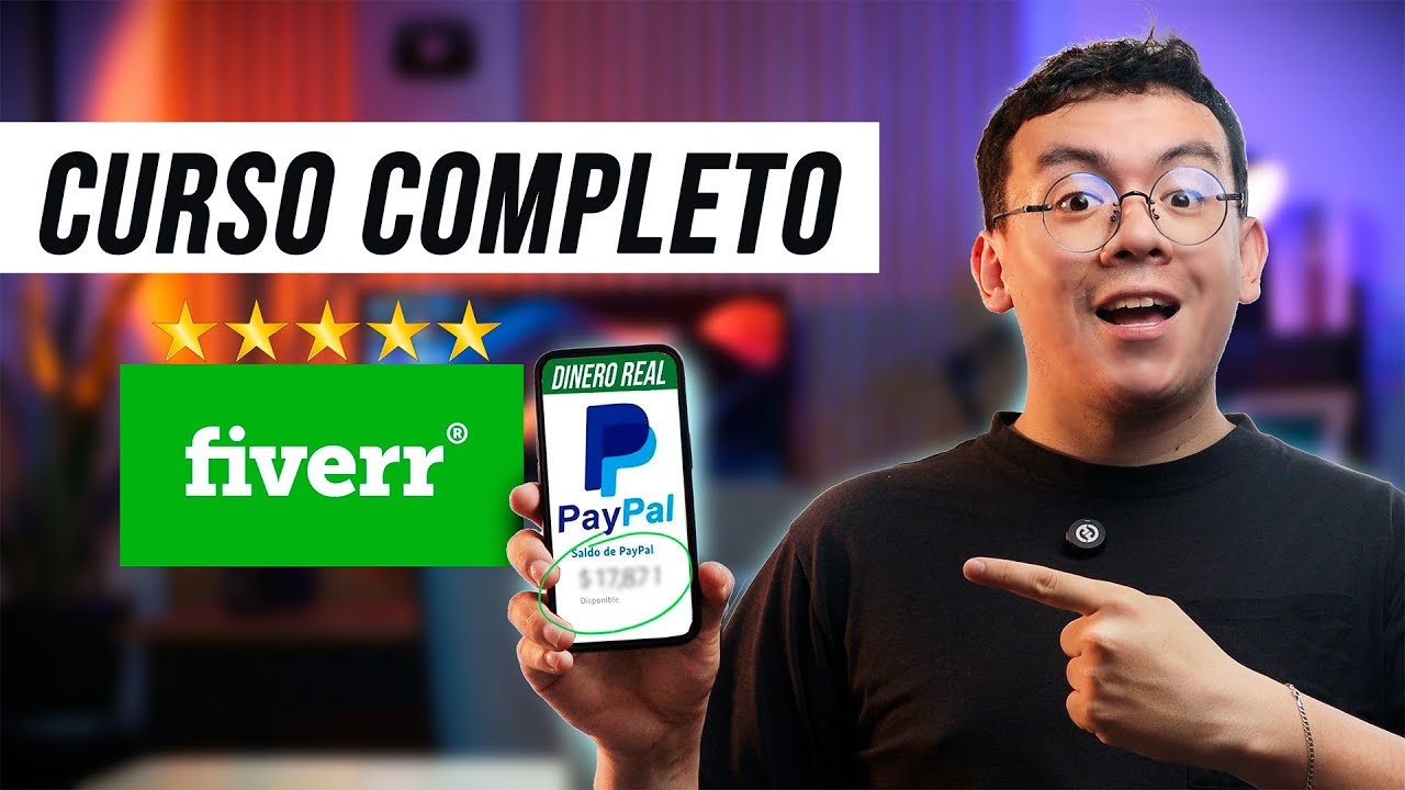 Cómo GANAR DINERO con FIVERR / CURSO COMPLETO 2025