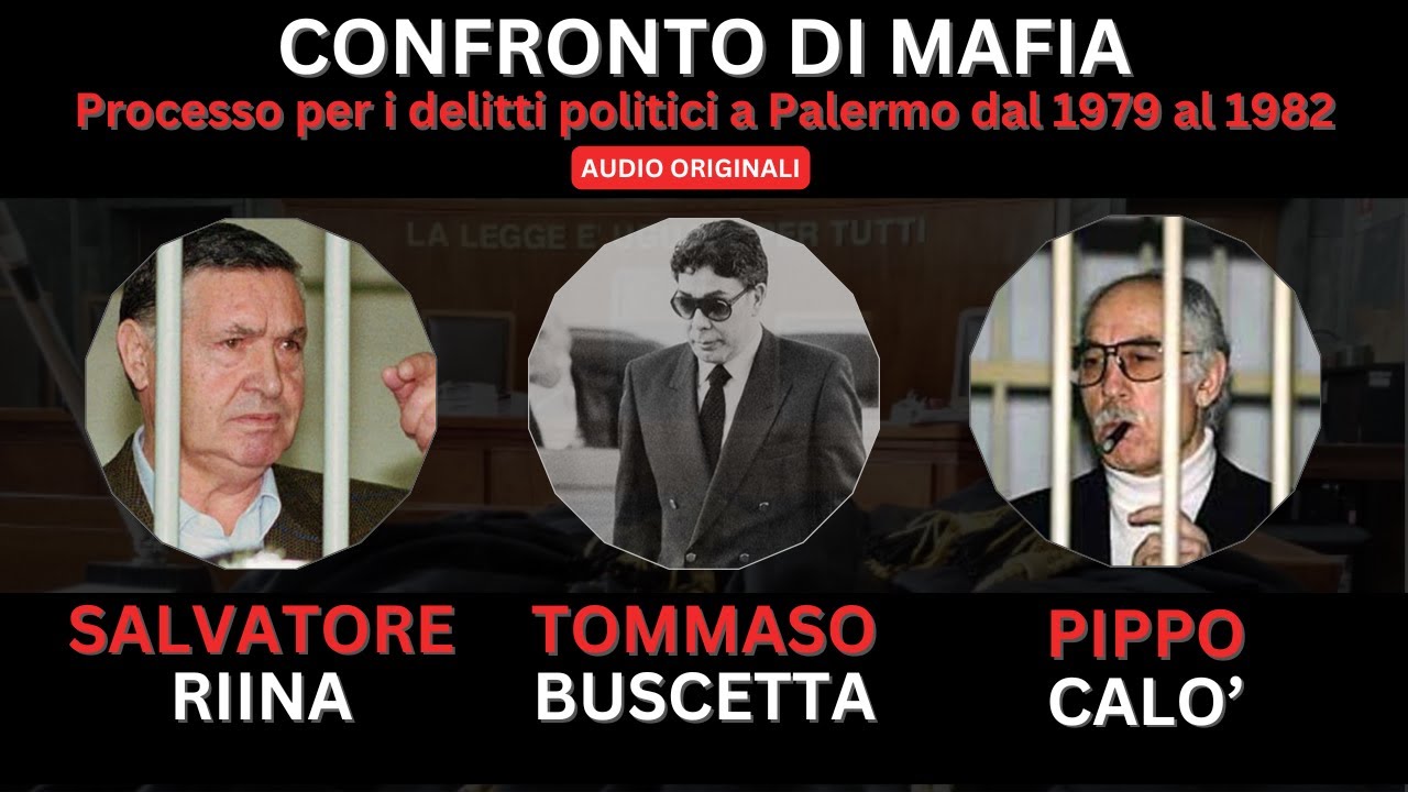 STORIE DI COSANOSTRA: TOTO' RIINA CONTRO TOMMASO BUSCETTA E PIPPO CALO - 1993