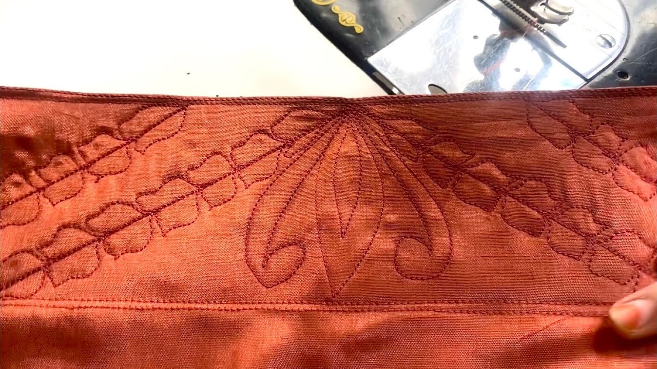 simple And Easy Mohri Poncha Design | Latest Poncha Design | #realikra #sewing #ikra #mohridesign 