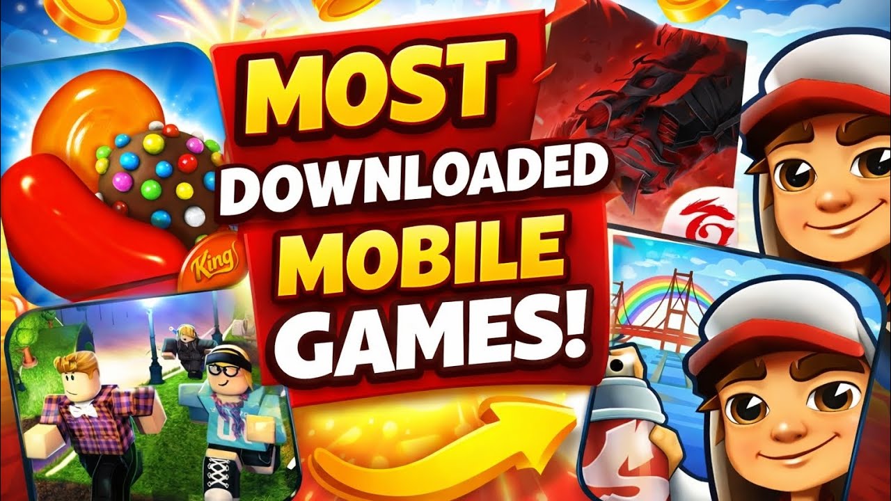 Most Downloaded Mobile Games of All Time 📱🔥 | Billions of Downloads! 2026