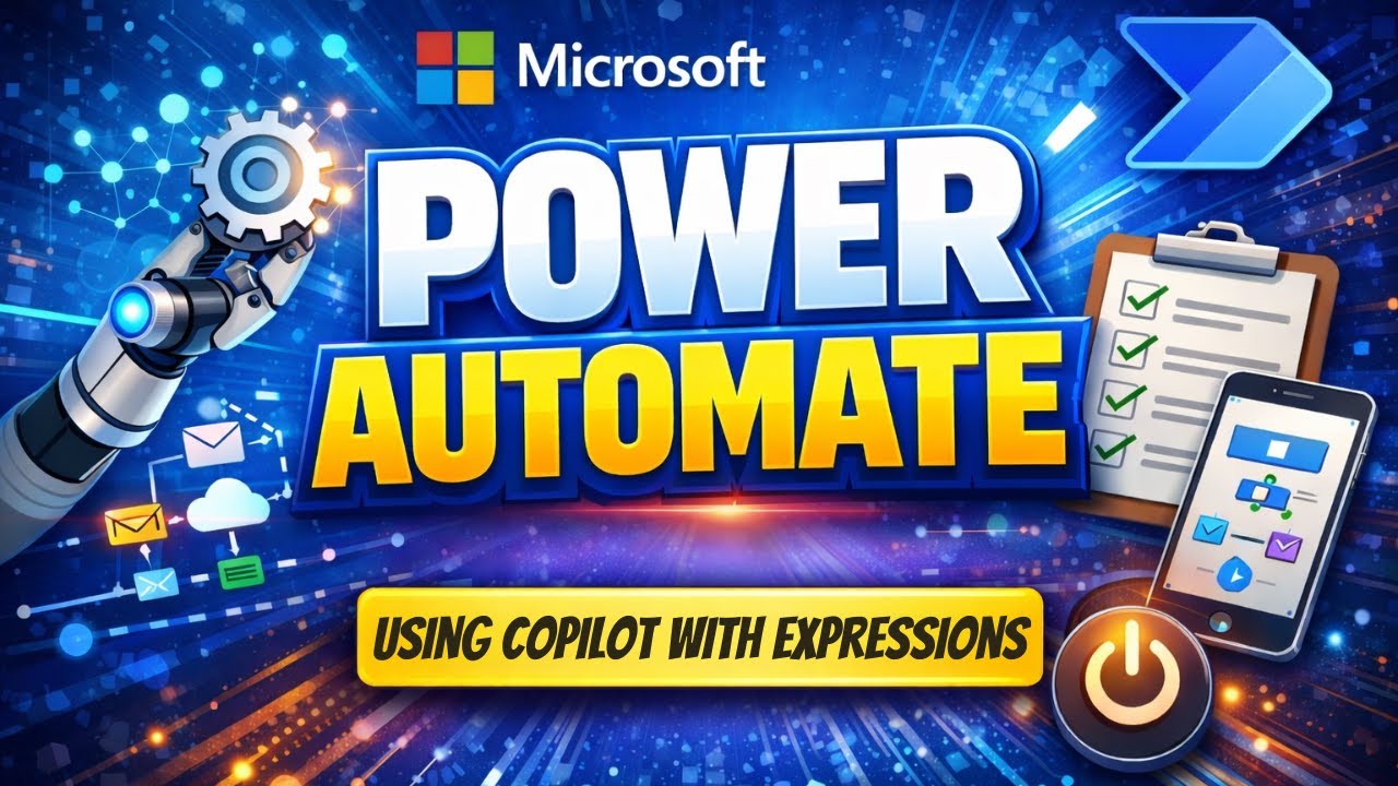 How to Use CoPilot to Build Expressions in Power Automate | Microsoft Power Automate Fundamentals
