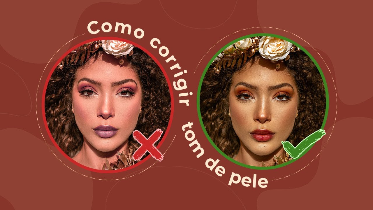Como corrigir tom de pele diferente no Photoshop - Fácil para iniciantes