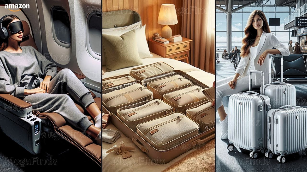 25 *GENIUS* Amazon Travel Essentials You NEED 2025! (With Prices) Packing Tips For Travel