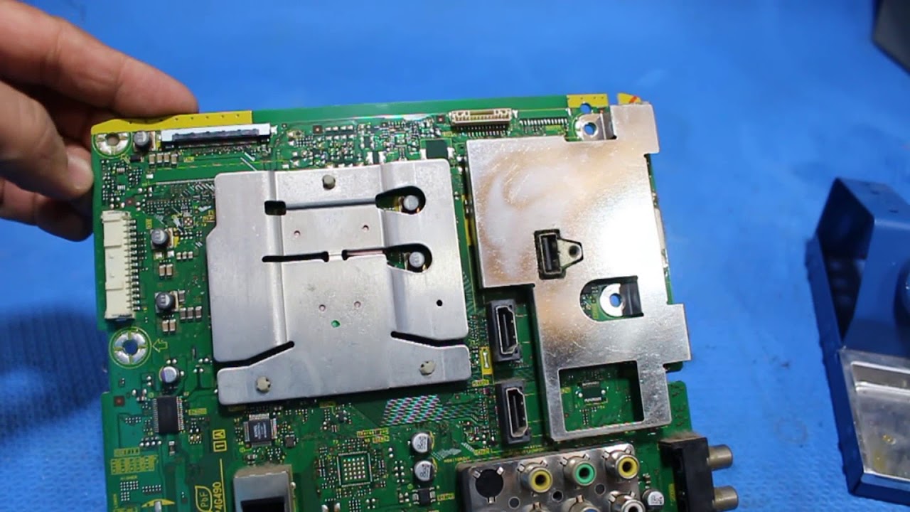 Como Consertar TV PANASONIC TC-L42U30B  SEM IMAGEM.