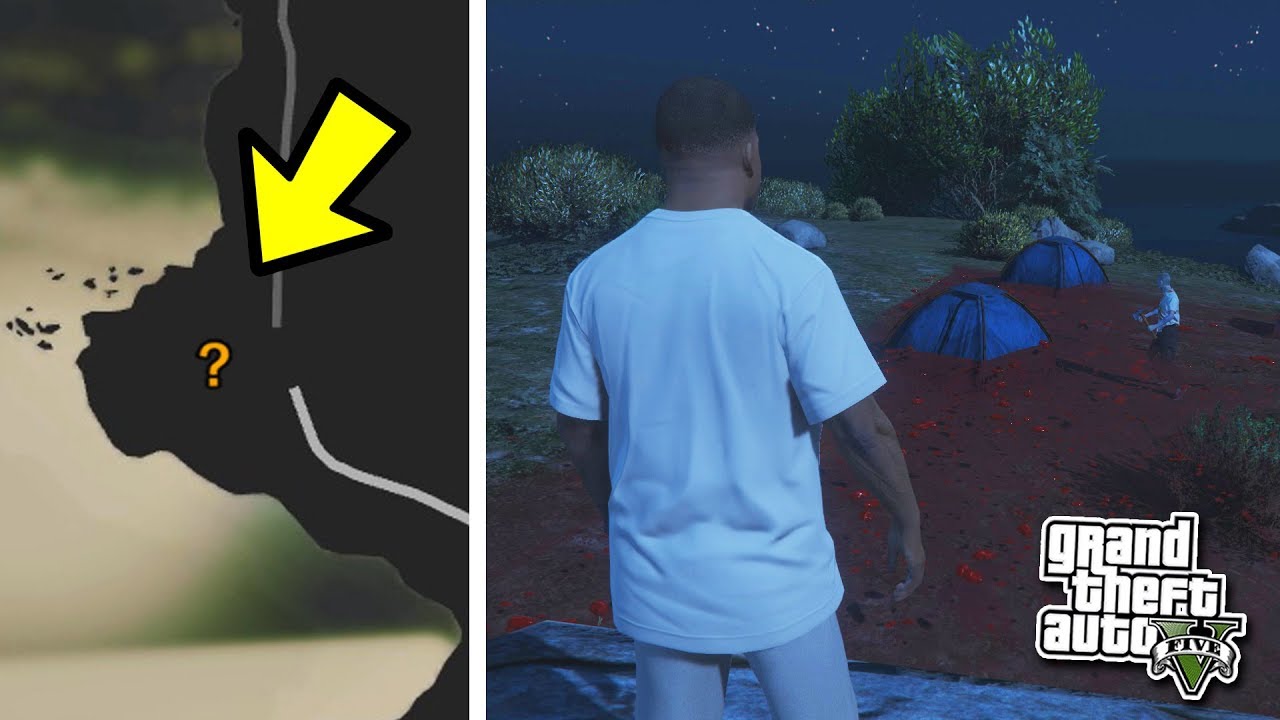 Gehe NIEMALS nachts zu diesem Ort in GTA 5 !