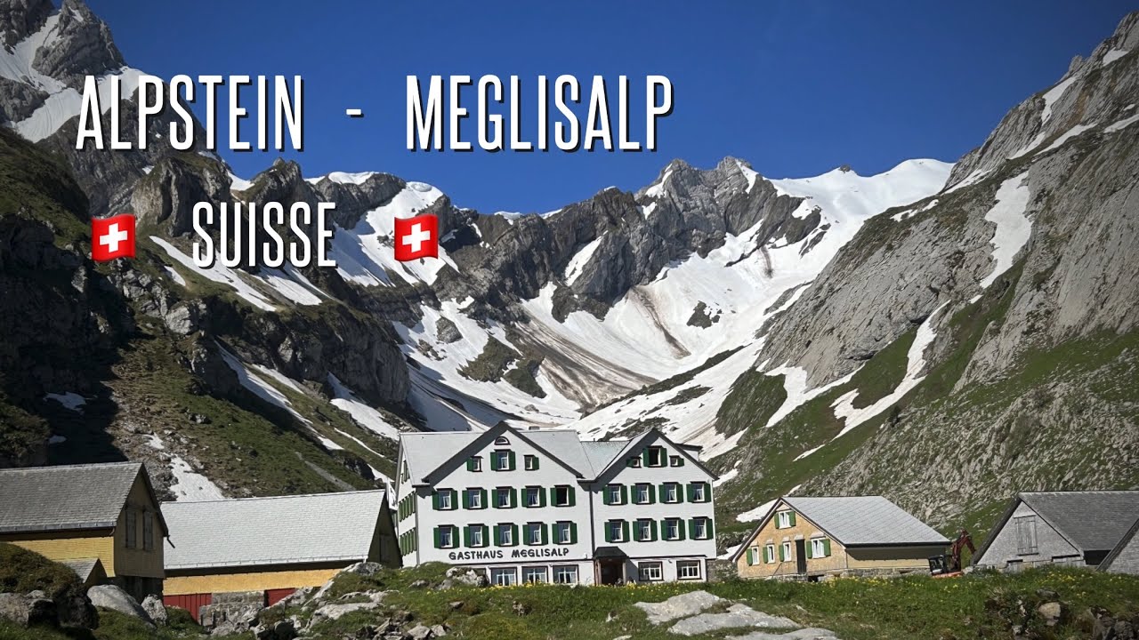 @Swiss-alb 4K Alpstein: Meglisalp, Seealpsee, Wasserauen