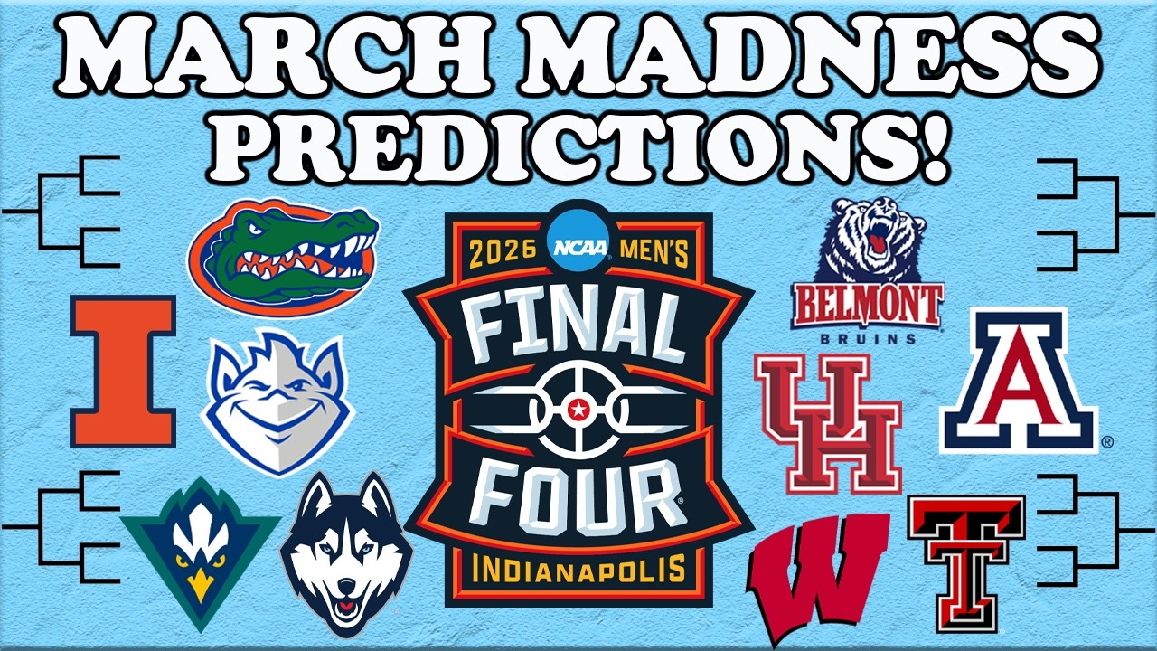 March Madness Bracket Predictions.. Filling Out CBS Sports Bracketology!