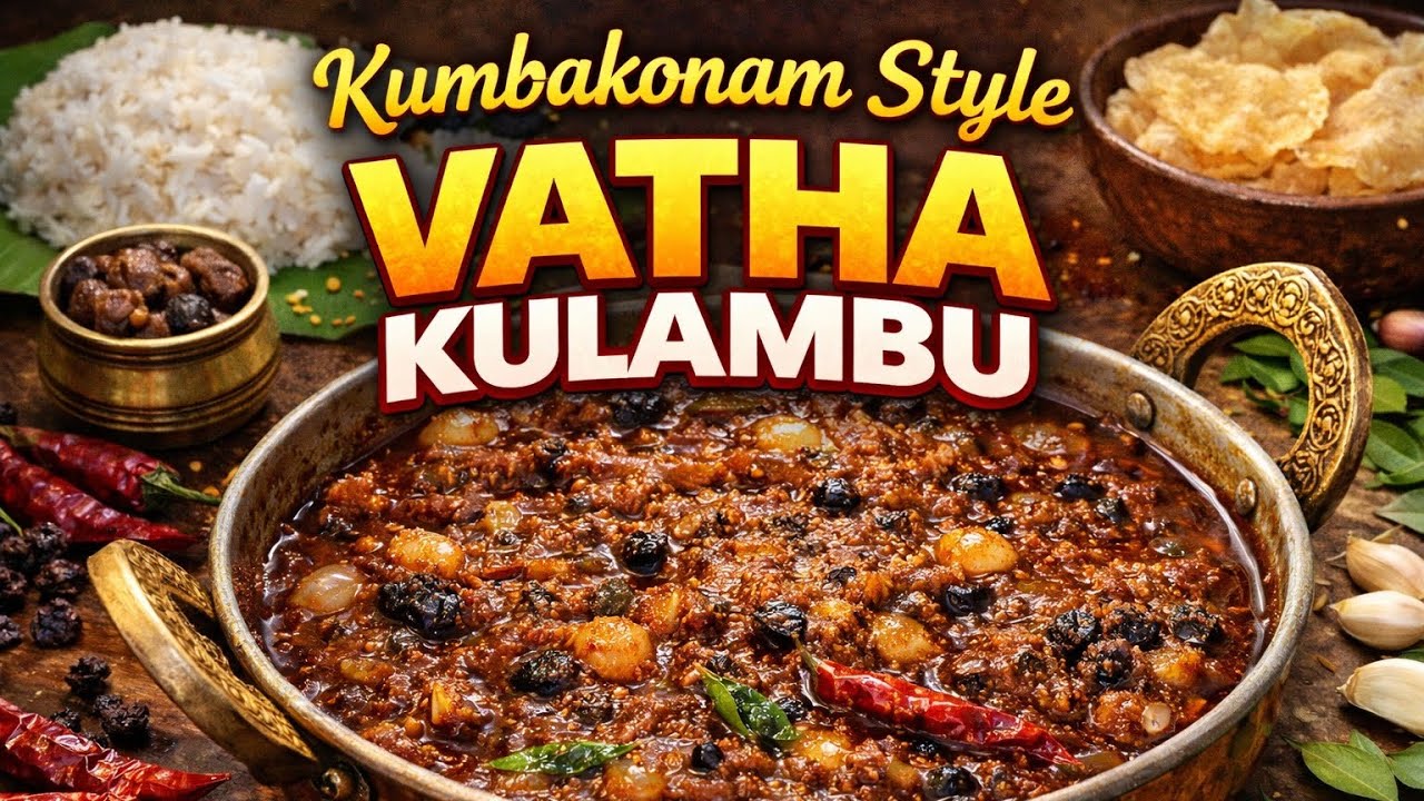 கும்பகோணம் ஸ்டைல் வத்த குழம்பு