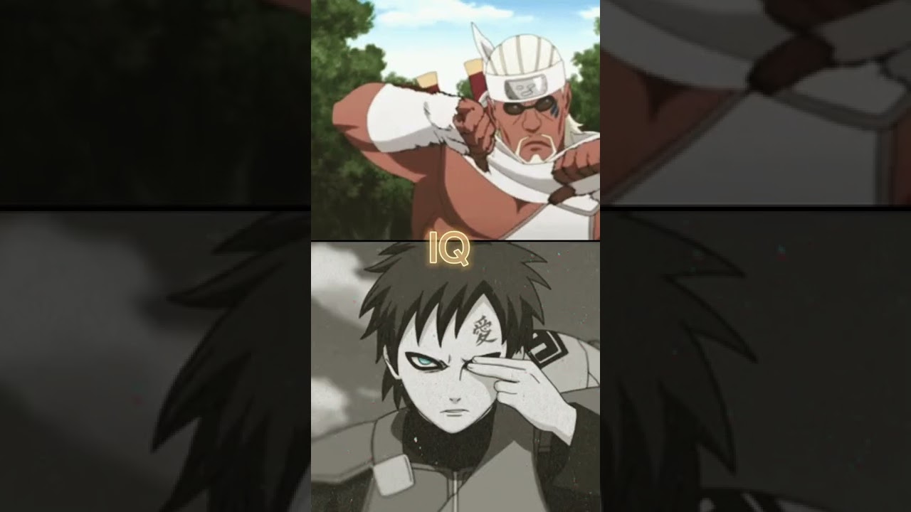 Gaara vs Killer bee #shorts