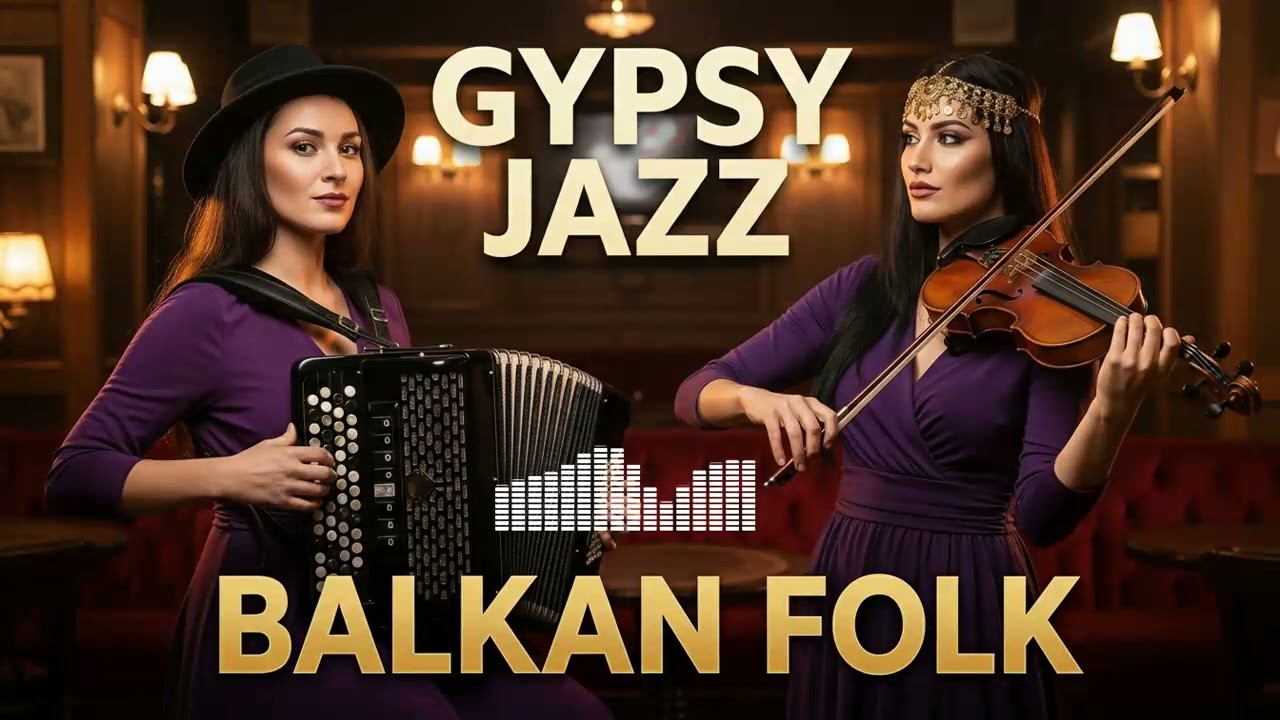 Folk Gypsy Jazz Rom&acirc;nesc - Cele mai bune melodii 🎼 | Muzică Oficială 🎤 | 2026 🔥