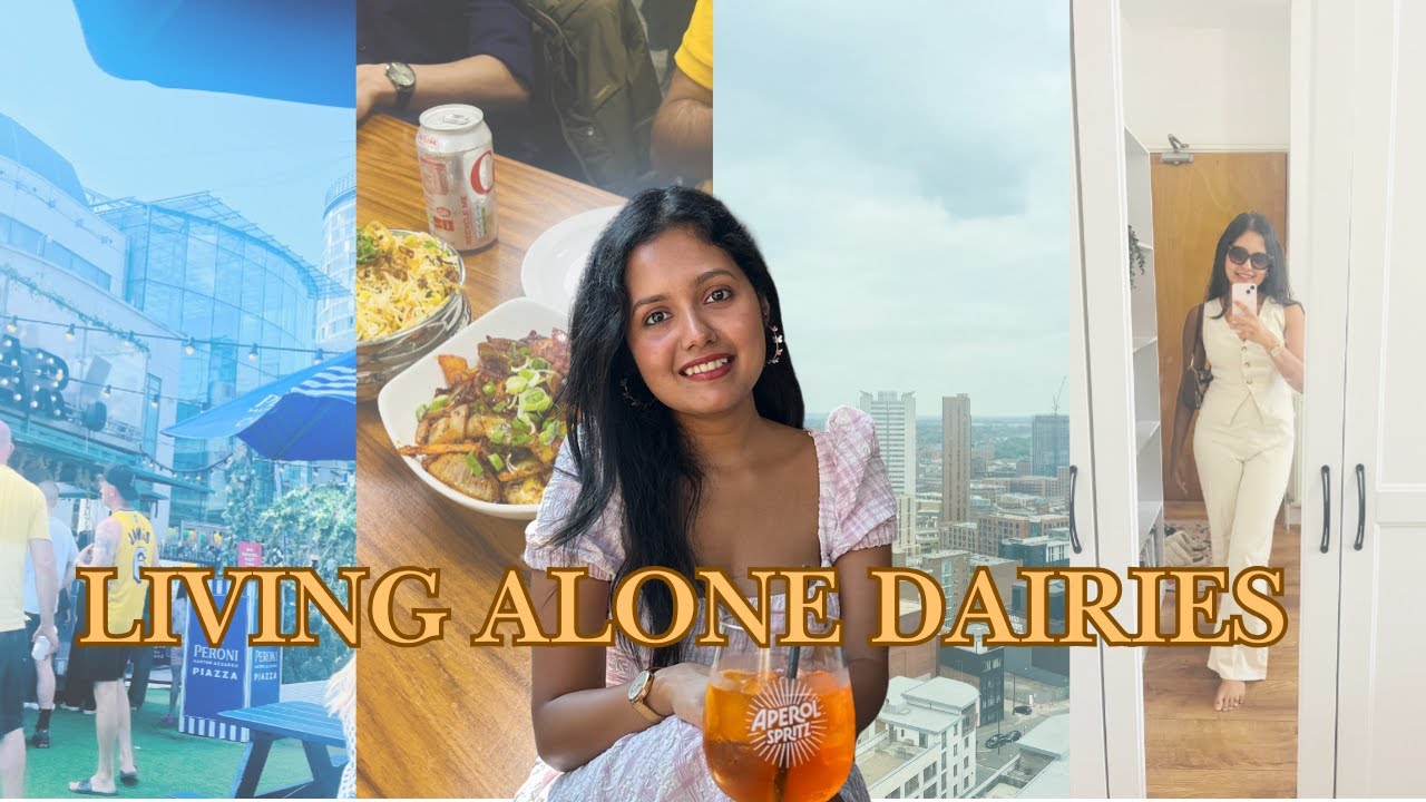 How I Manage Social Life & Productivity | 24 Living Alone in the UK( Bank Holiday Weekend Vlog)
