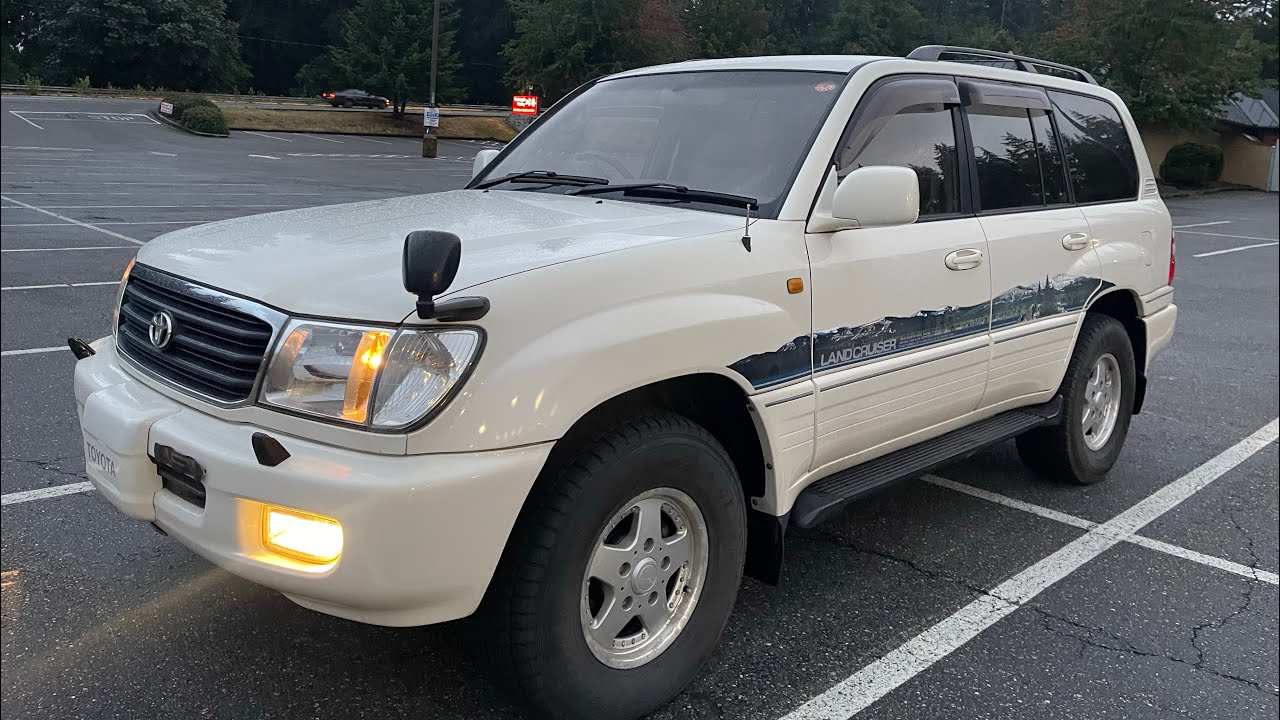1999 Toyota Landcruiser 100 4WD turbo diesel 1HD-FTE 96,500mi HDJ101 intercooler