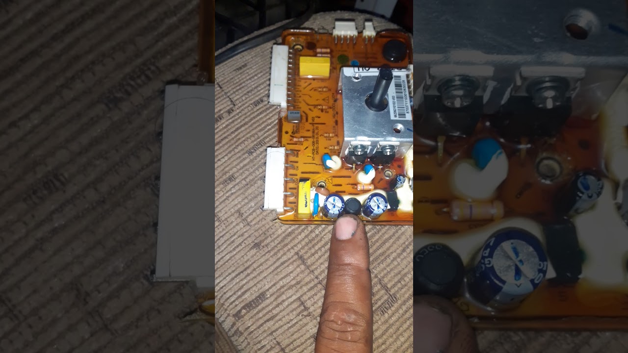 Como saber se a placa de sua lavadora queimou teste rapido