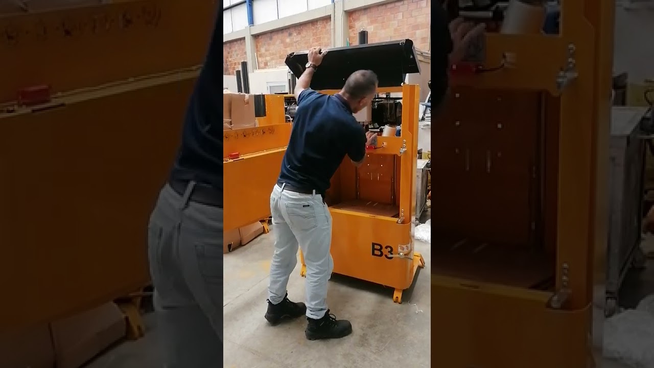 Operar Compactadora Bramidan B3
