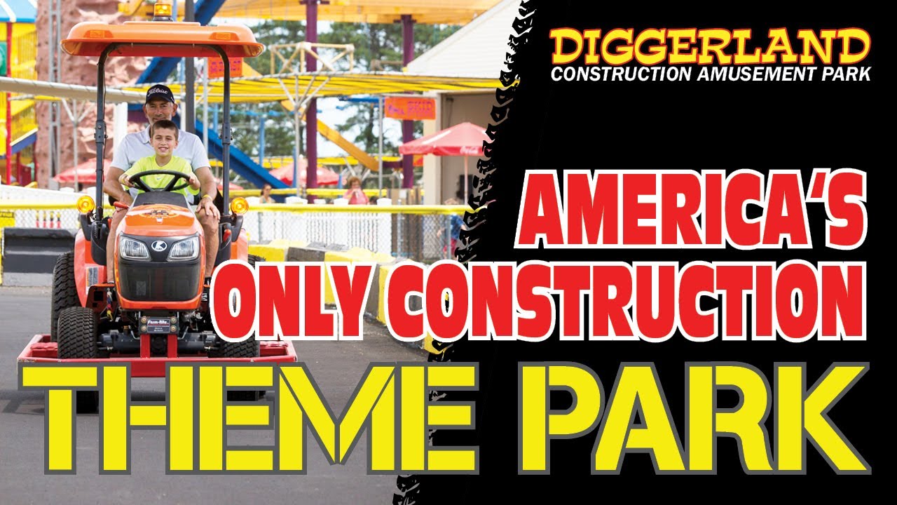 America's Only Construction Theme Park | Diggerland USA Amusement Park in NJ