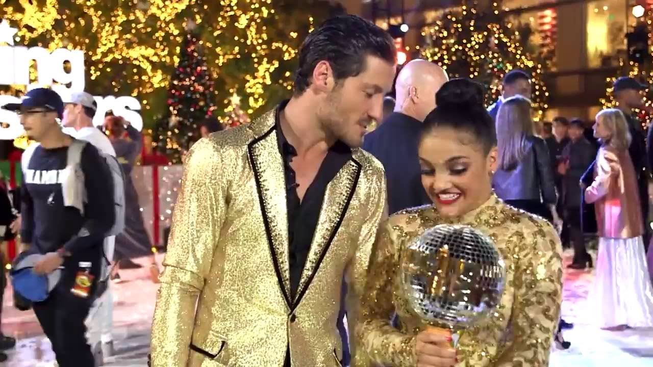 Laurie Hernandez & Val Chmerkovskiy - Official DWTS - Finale