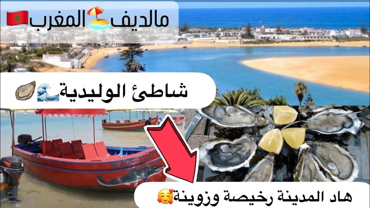 شاطئ الوليدية🏖أجمل وأرخص بلاصة ممكن دوزي فيها العطلة ديالك بأقل تكلفة👌#الوليدية#صيف2024