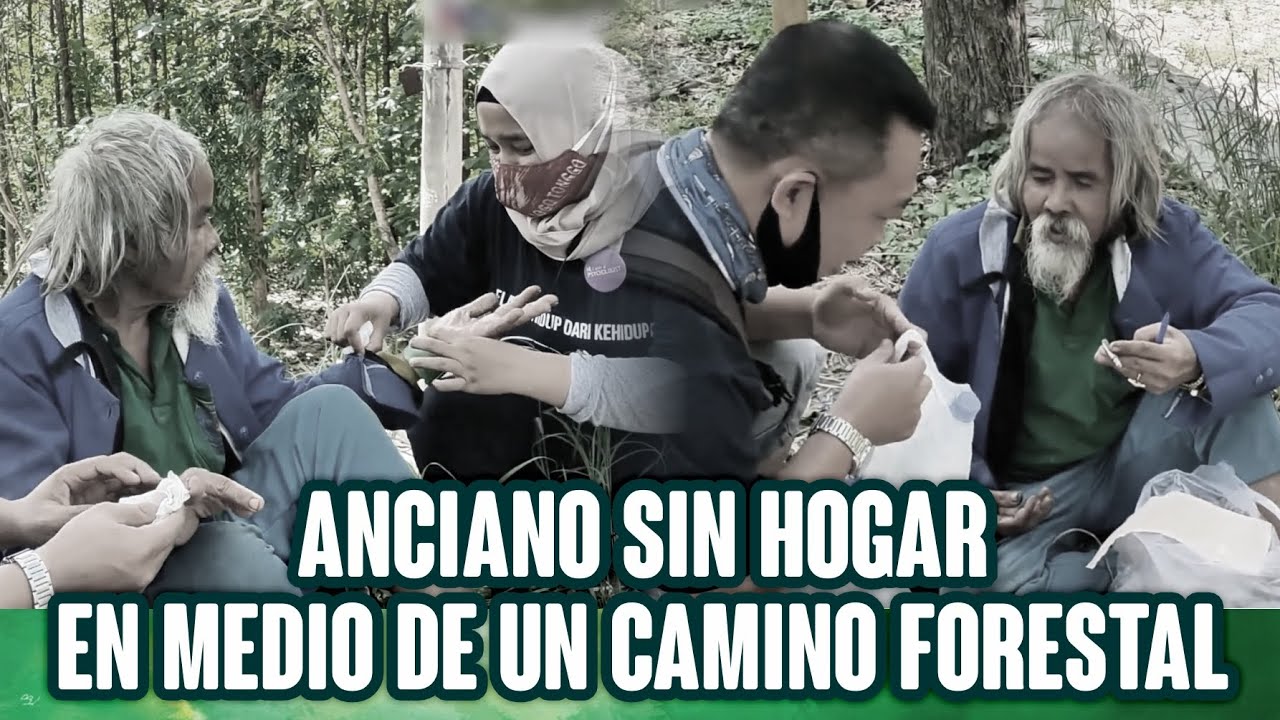  Dar Ropa a Las Personas Sin Hogar de Pelo Plateado ❗️👔❗️