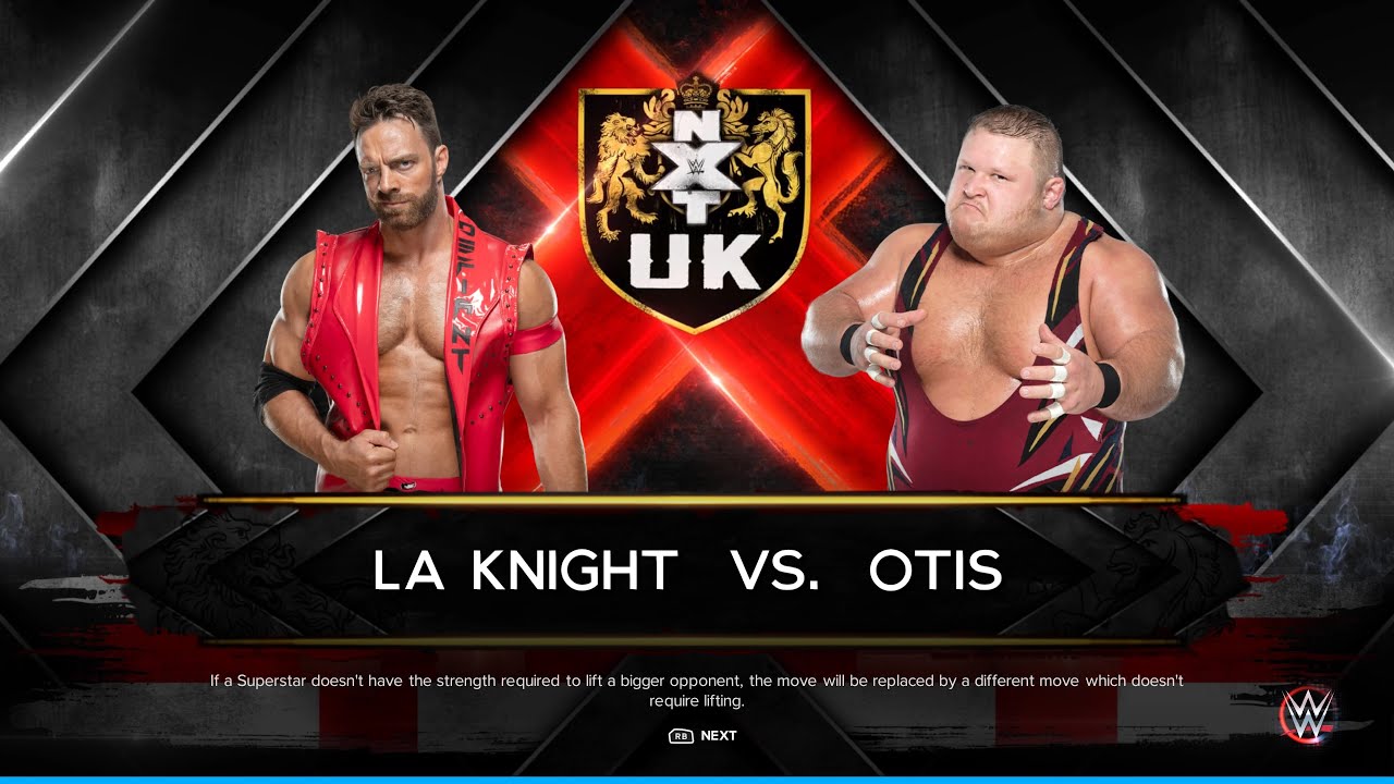 WWE 2K23 PC - LA Knight VS Otis [4K]