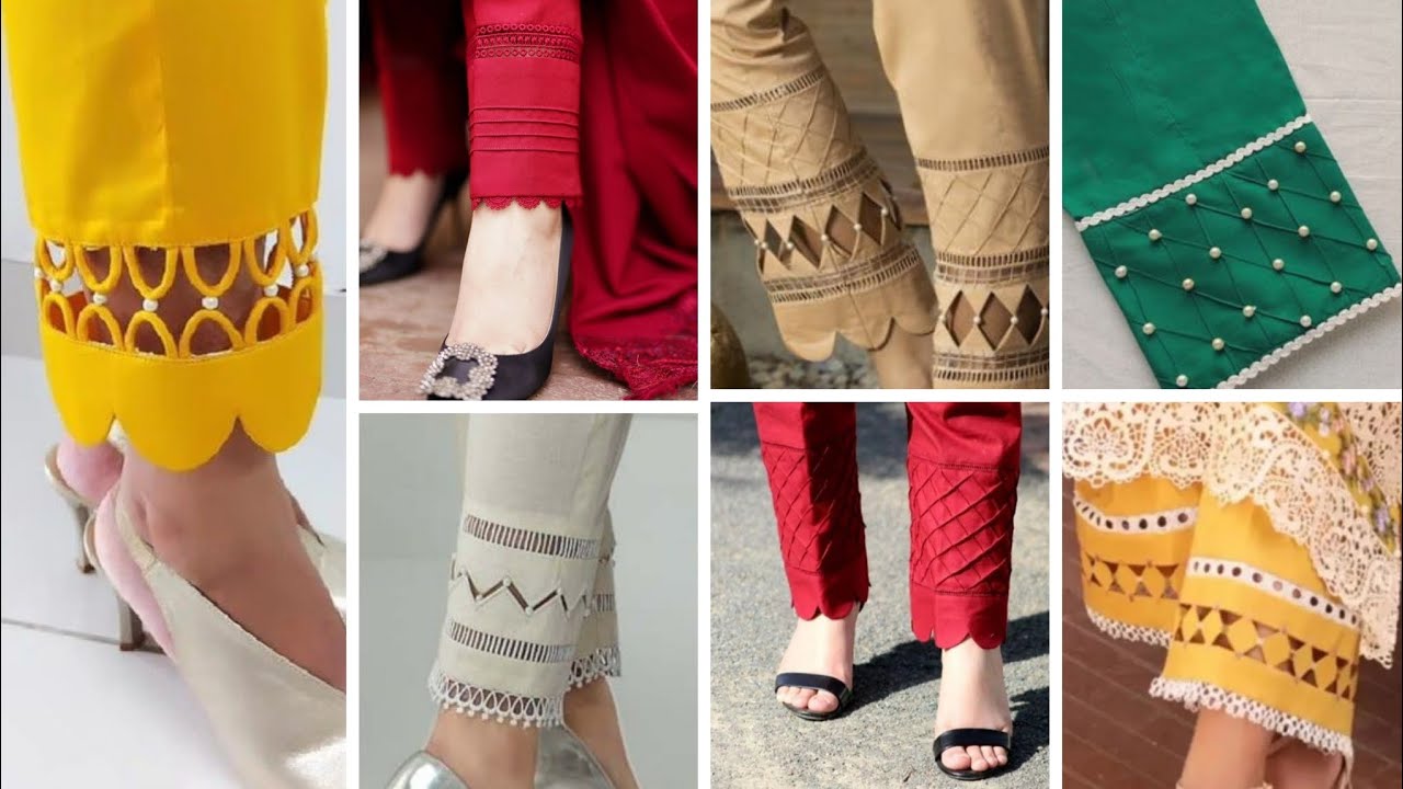 Latest Capri  And Trouser  Design /Trouser Bottom Design 2024 /Capri Designs /  &lrm;@alveenafatimaA&nbsp;