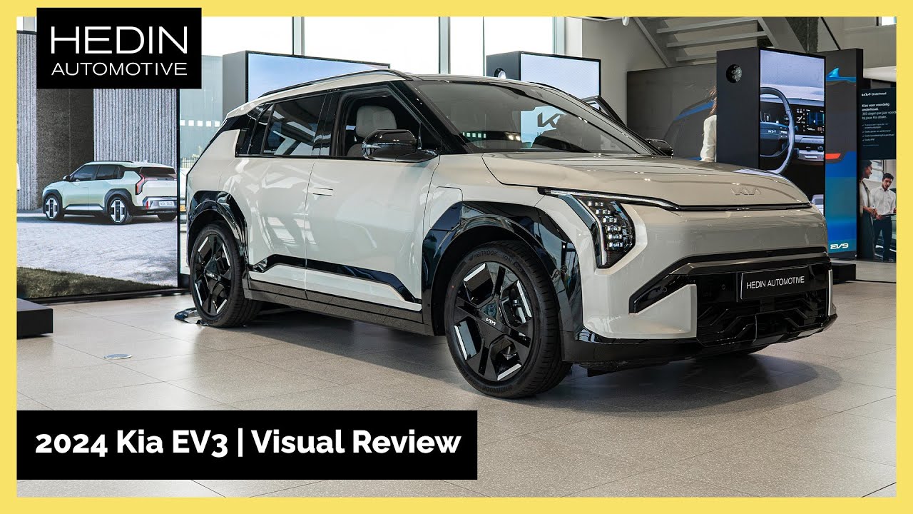 2024 Kia EV3 | Exterieur, Interieur, Kofferbak & Infotainment | Visual Review