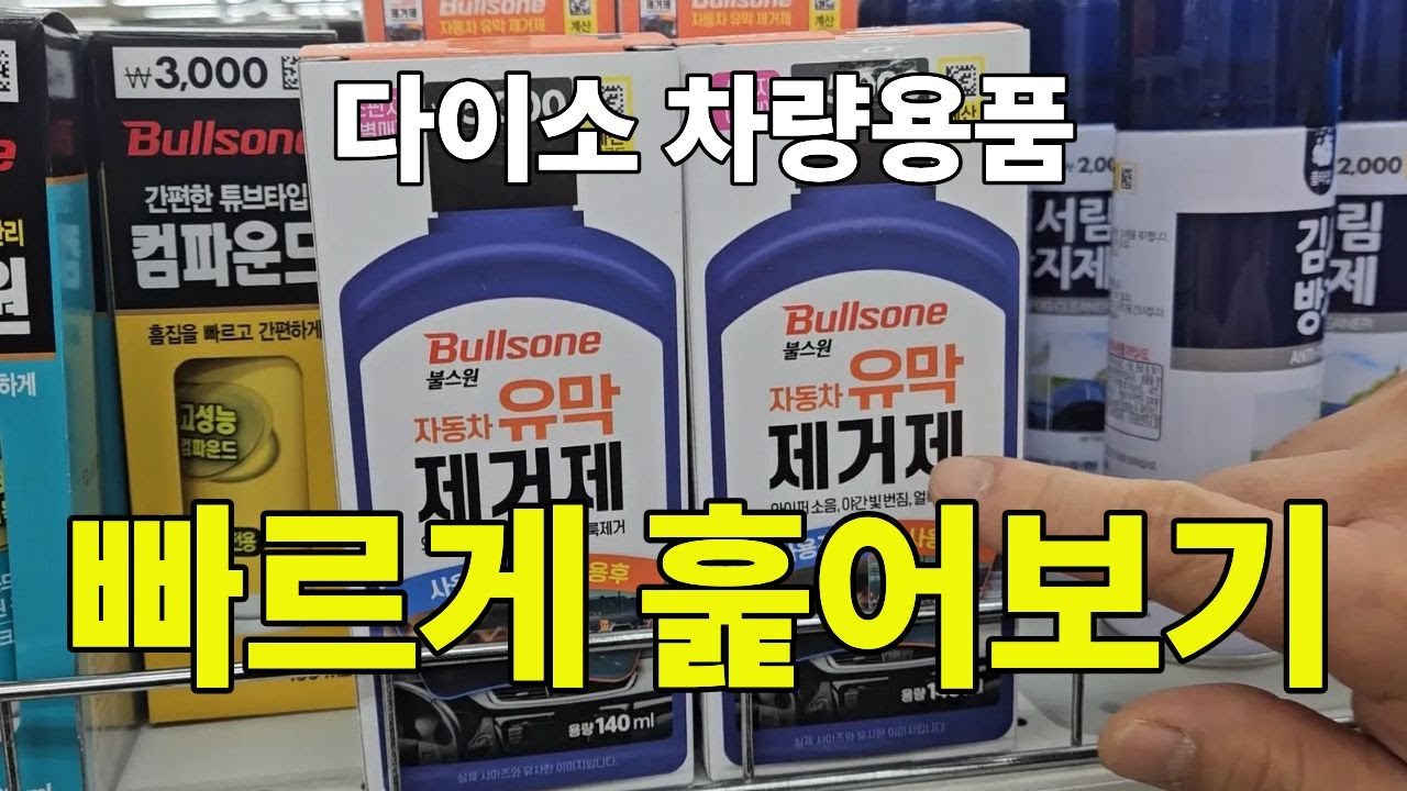 다이소 차량용품들 한번 훑어 드려요.