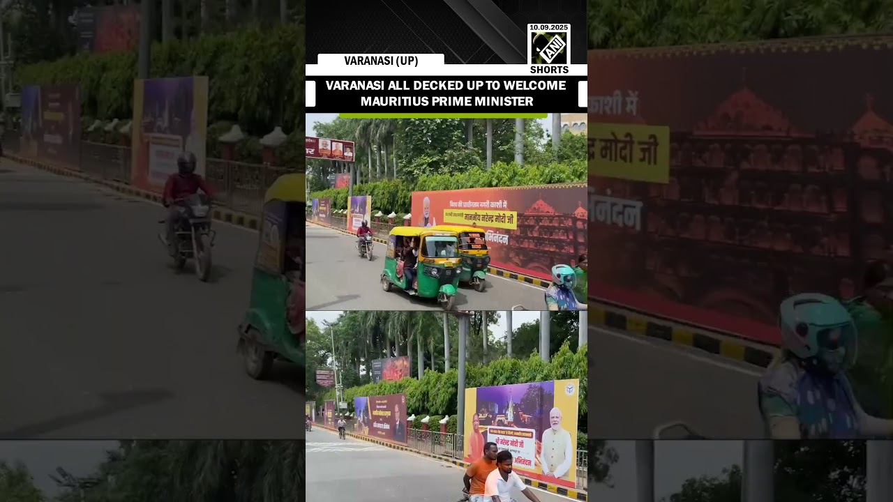 Varanasi all set for PM Modi, Mauritius PM Navinchandra Ramgoolam meeting