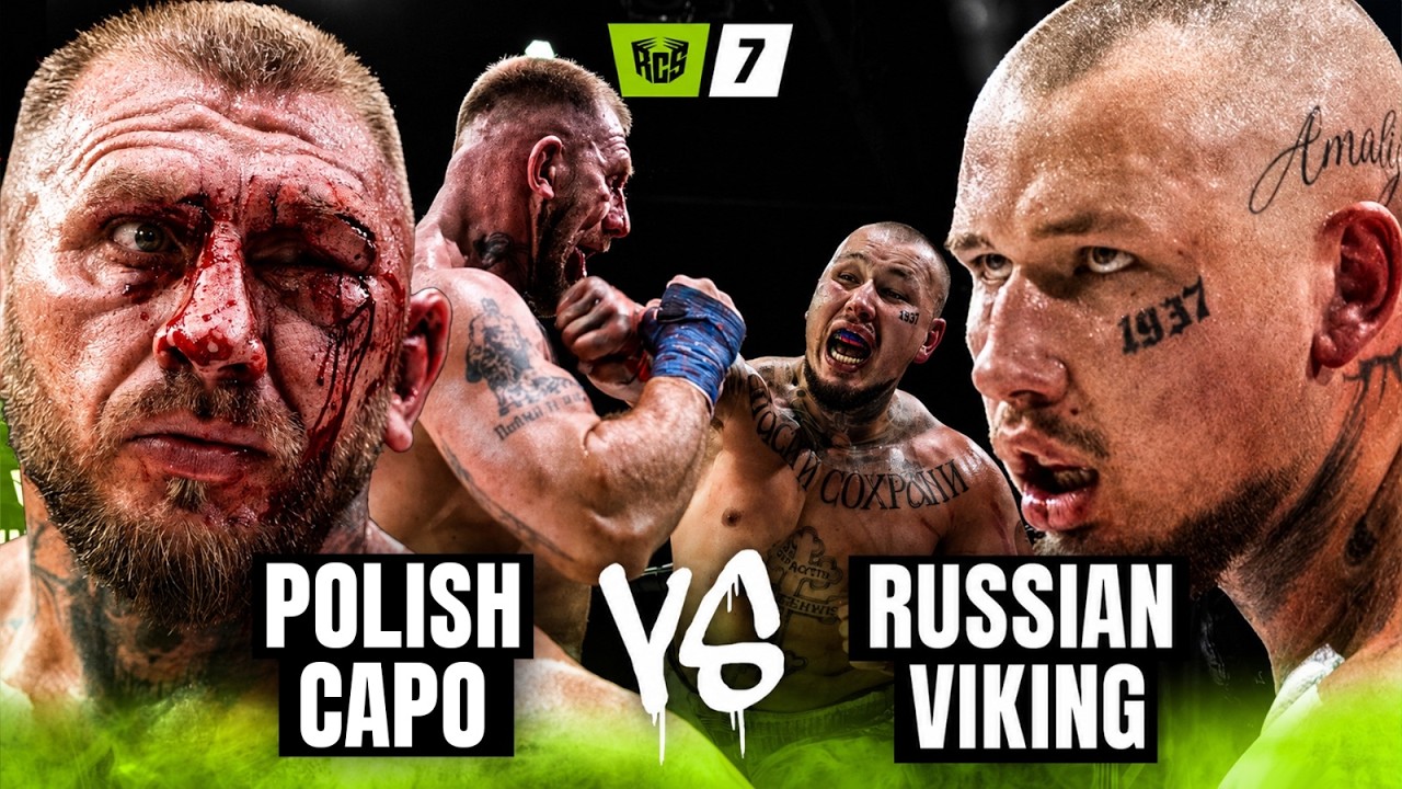 Polish CAPO vs. Russian VIKING - SUPER HEAVYWEIGHT CHAMPIONSHIP! RCS 7 Bareknuckle
