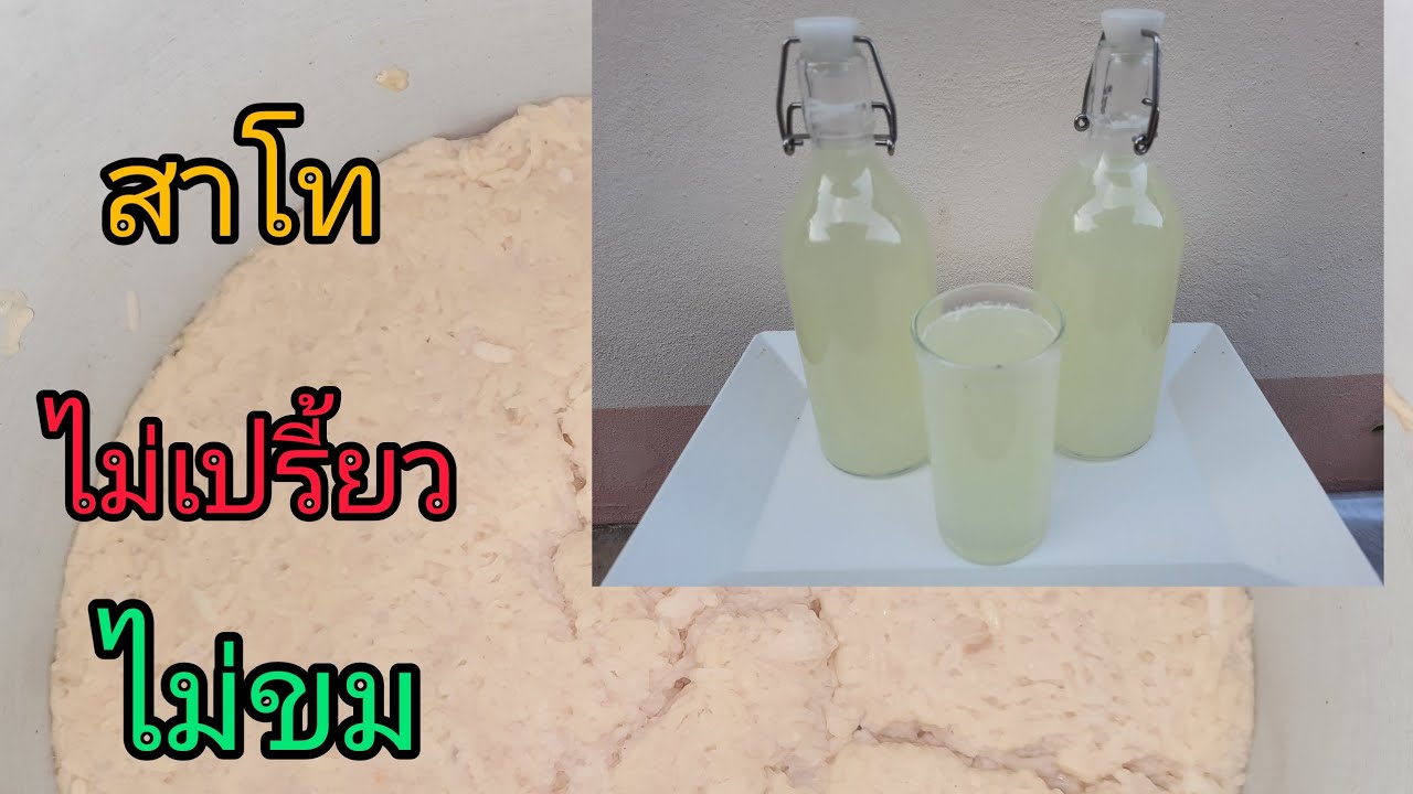 สาโทพื้นบ้าน  #วิธีทำสาโท ไม่เปรี้ยว ไม่ขม บอกแบบละเอียดขอแค่ทำตาม