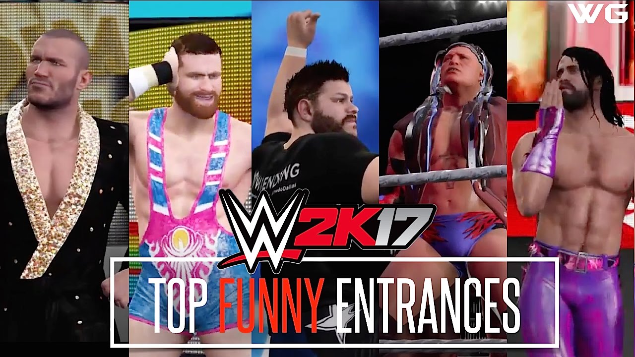 WWE 2K17  Funniest Entrances "GIMMICK SWAP" ft Undertaker Sting Lesnar etc PS4 Part 3
