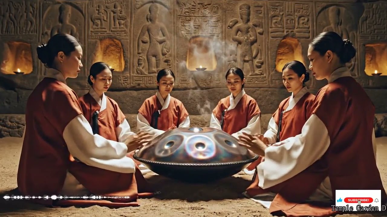 Harmonic Handpan Vibrations With Gentle 1111 Hz Resonance For Deep Healing Meditation And Restful Sl