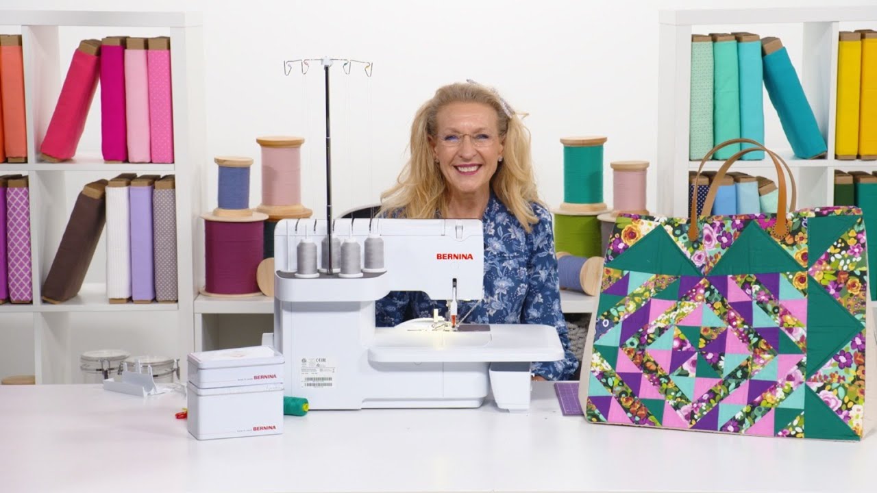 Bernina L 890: Magical Pinwheel Tote