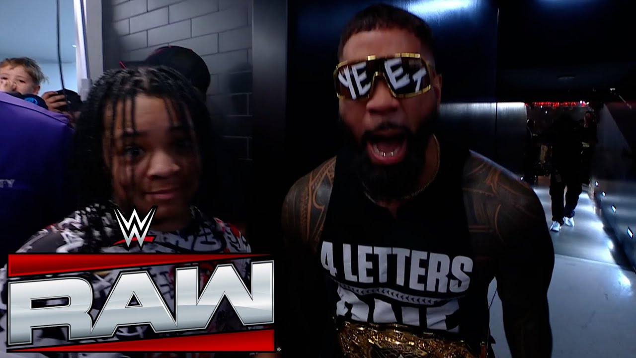 Jey Uso (With his Son) Entrance: WWE Raw, June 9, 2025