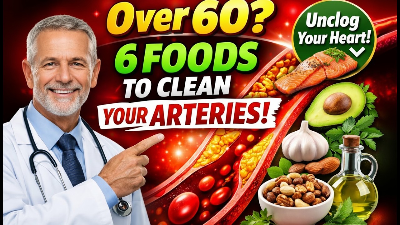 Over 60  6 Foods That Clean Your Arteries Naturally
