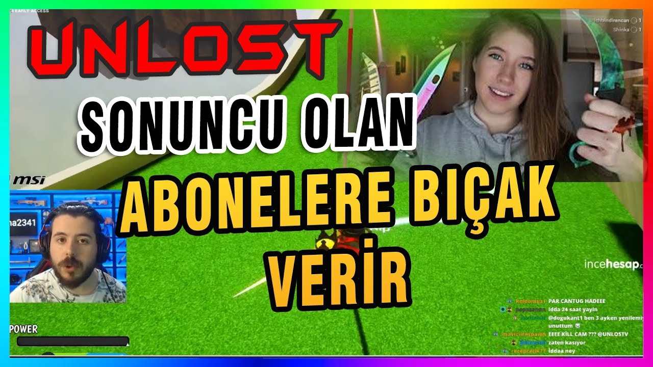 KAYBEDEN ABOBENELERE BIÇAK VERİR UNLOST EKİPLE GOLF OYUNU TOWER UNİTE