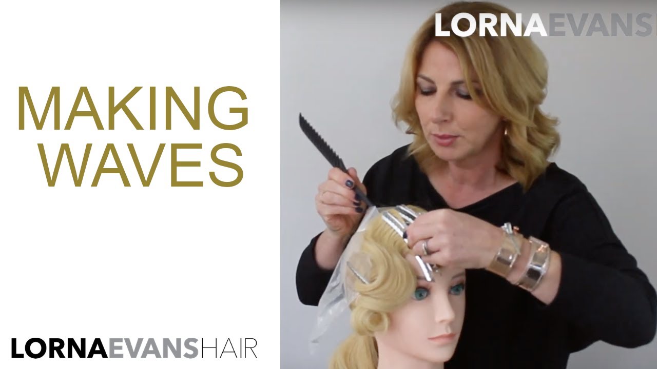 Finger Waves Long Hair Tutorial | Easy to create
