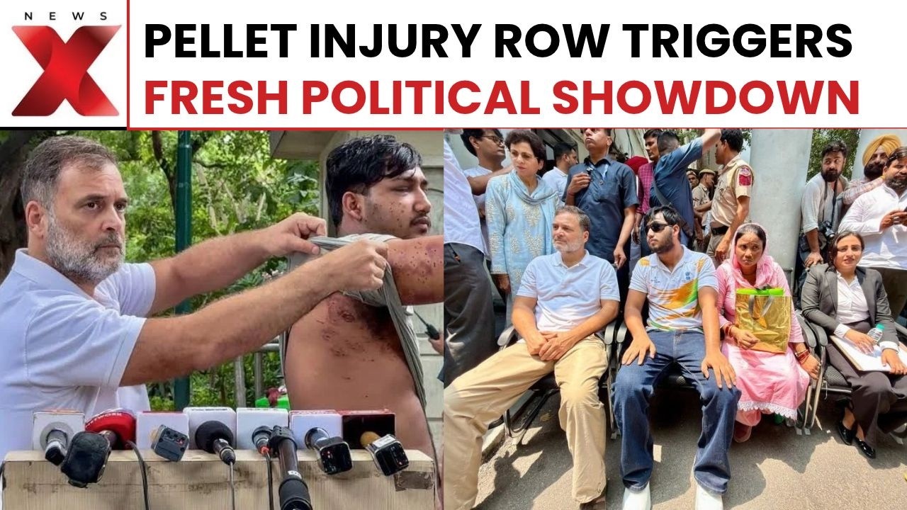 &lsquo;No FIR Registered&rsquo;: Delhi Pellet Gun Victim Speaks Amid Rahul Gandhi Protest | NewsX