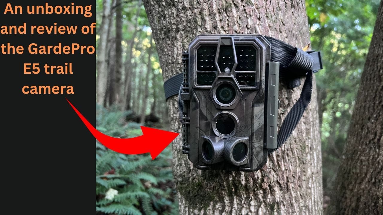 GardePro E5 Trail Camera ( Setup and sample footage for review )