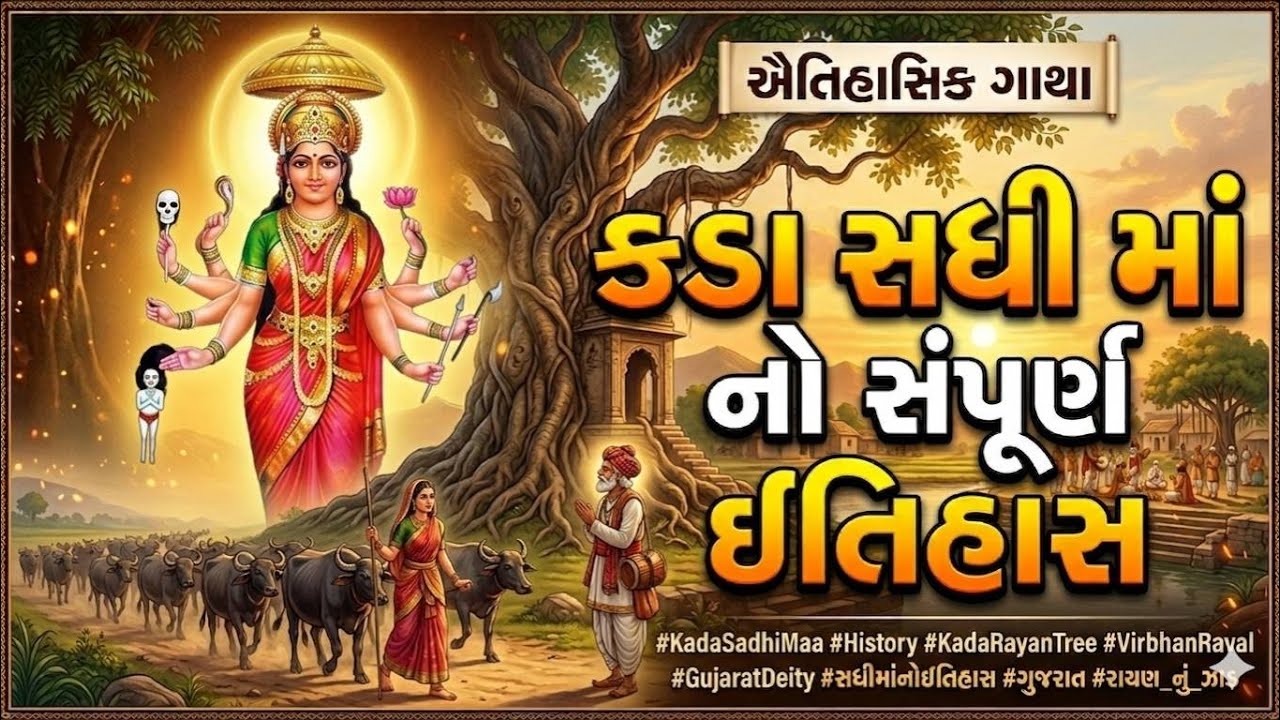 !!કડા સધીમાંનો રહસ્યમય ઈતિહાસ શું છે!kada sadhi maa mandir!!