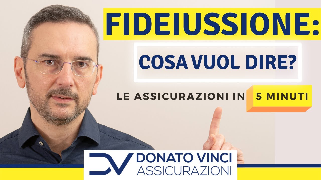 Cos’è la fideiussione?