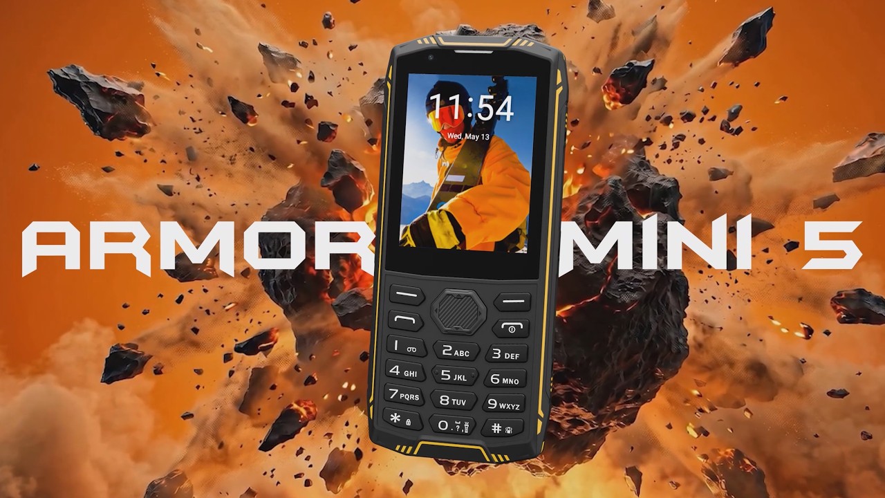 Представляем Ulefone Armor Mini 5: кнопочный Android-смартфон с WhatsApp.