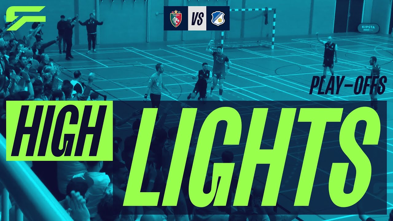HIGHLIGHTS | Tigers Roermond - FC Eindhoven | 3e Halve finale Play-Offs | Eredivisie 23/24