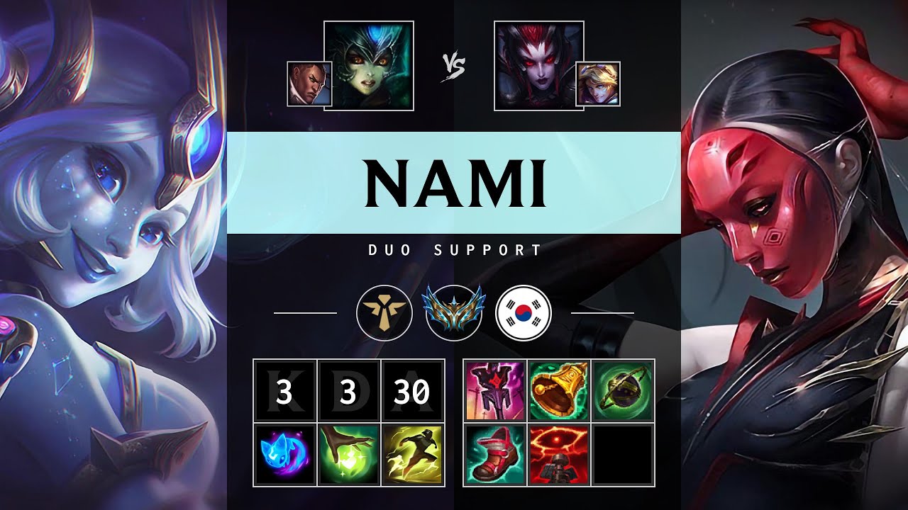 Nami Support vs Elise - KR Challenger Patch 25.11