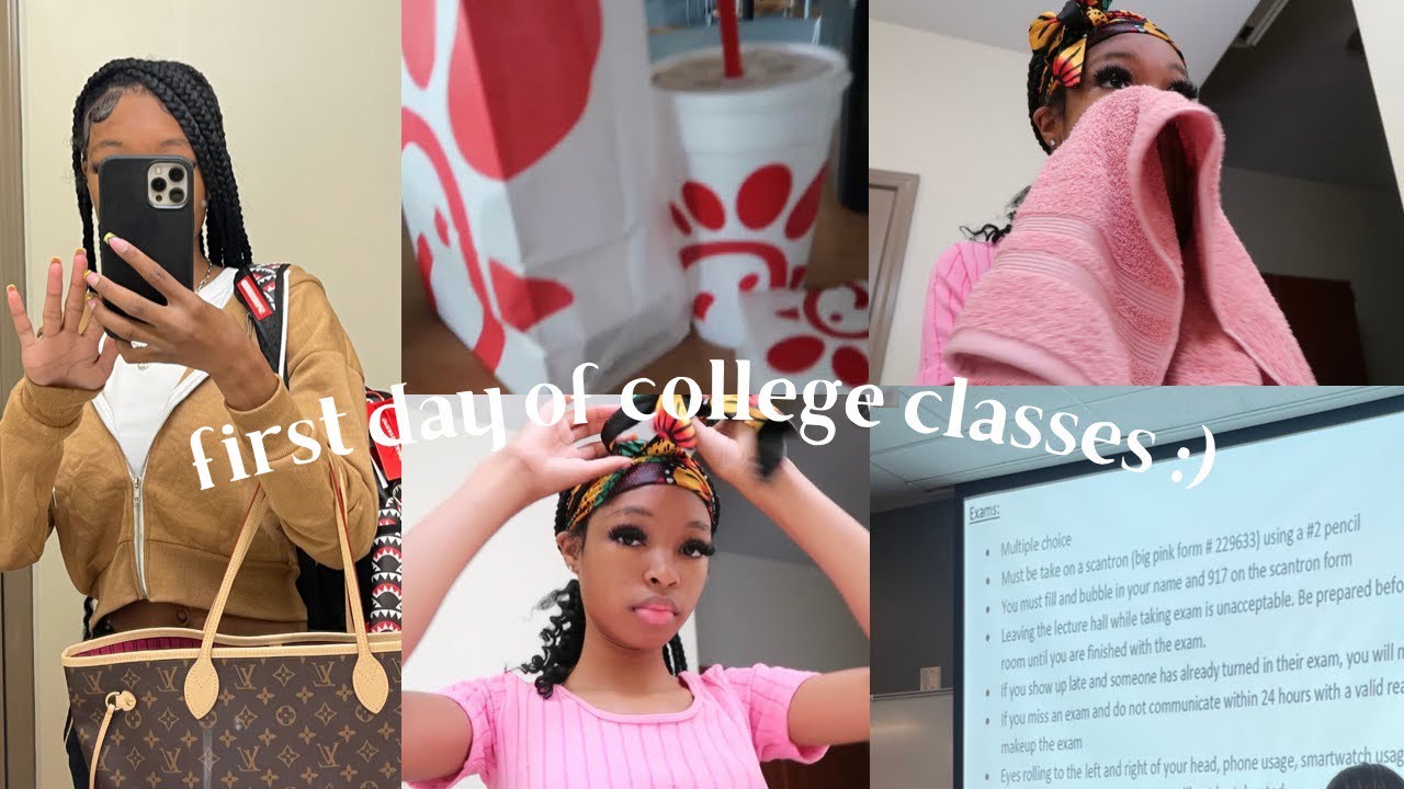 COLLEGE VLOG | first day of classes :)