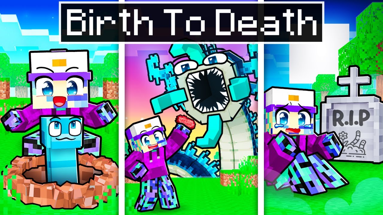 РОЖДЕНИЕ И СМЕРТЬ ЧЕРВЯКА в Minecraft!