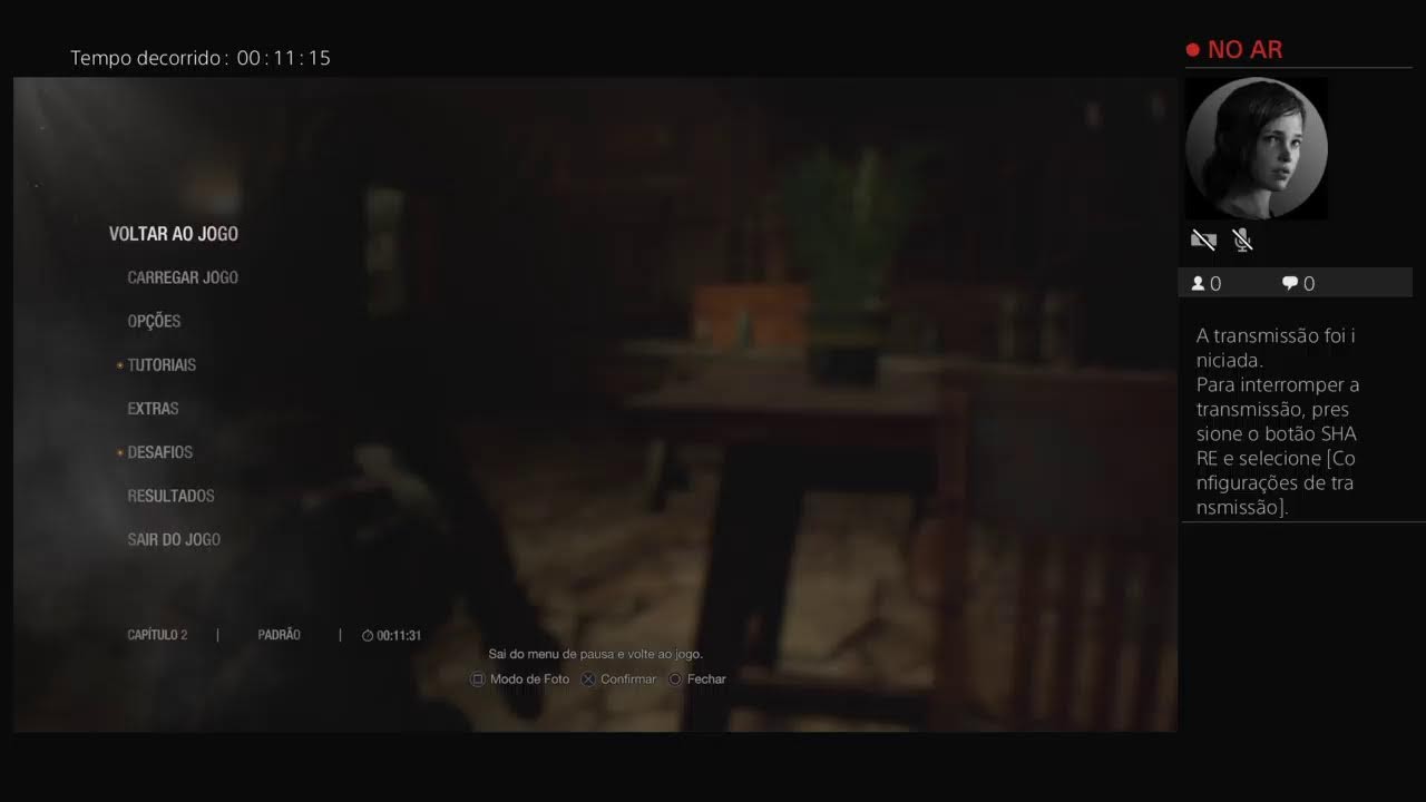 Transmiss&atilde;o ao vivo do PS4 de HailieBarber