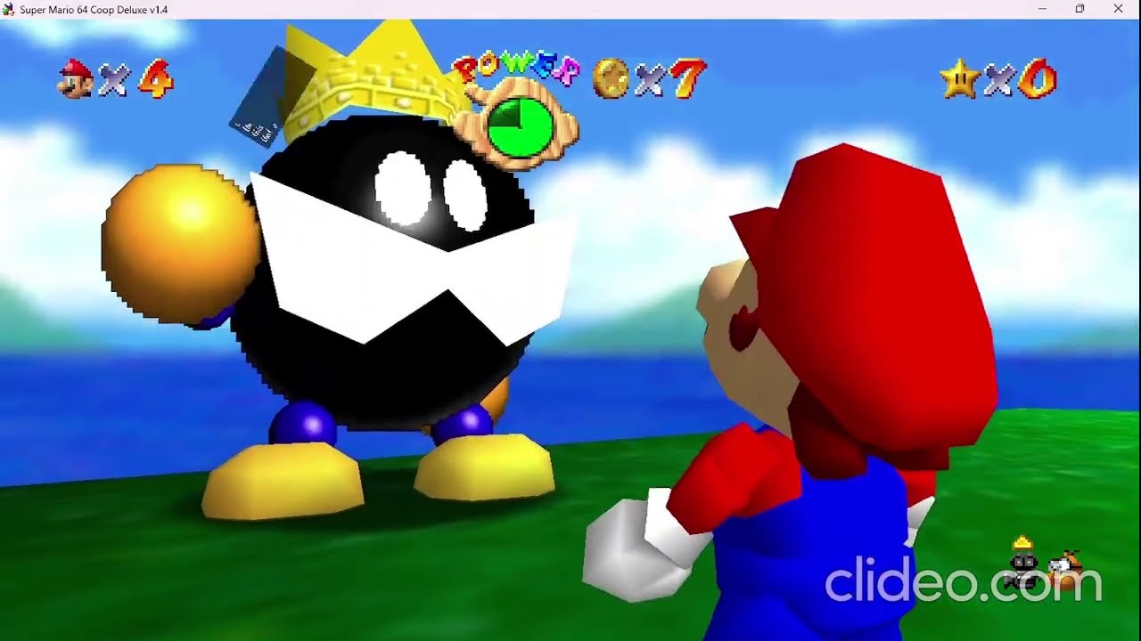 SM64 Gameplay #1, 1st 5 stars!