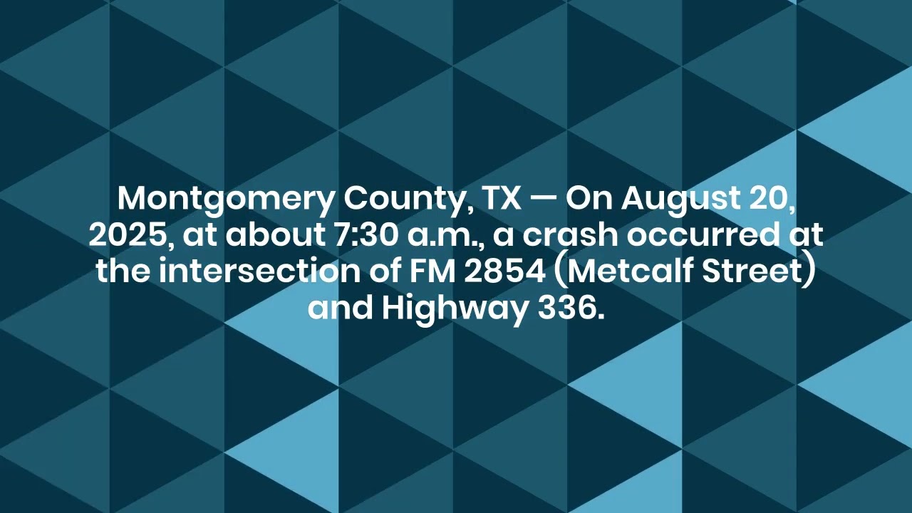 Kyle McGrew, 1 Injured in Car Accident in Conroe, TX