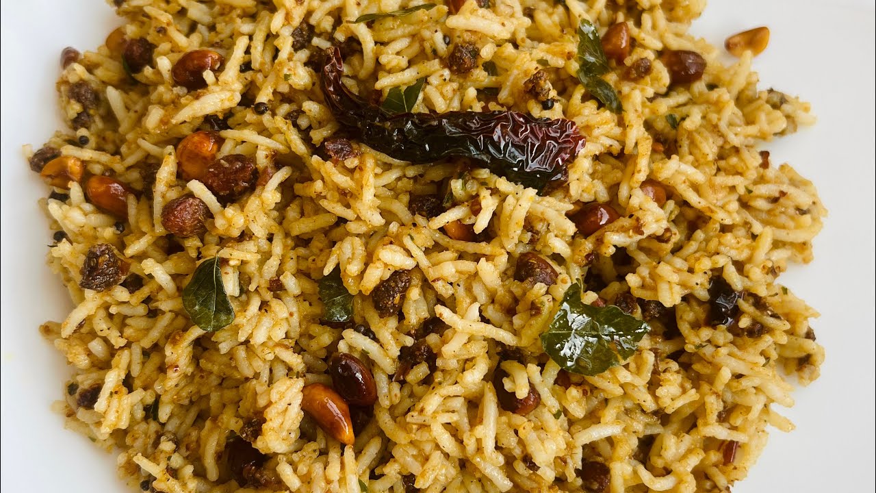 AYYANGAR STYLE PULIYOGARE RECIPE | TAMARIND RICE | RICE RECIPE | SOUTH INDIAN RECIPE 