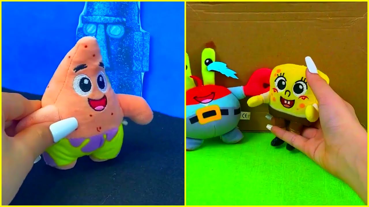 SpongeBob Plushie Toy | SpongeBob Animation With Plush | Episode 76